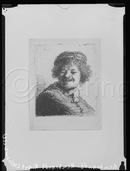 Glassplate og negativ film