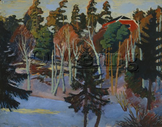 Axel Revold (1867-1962)
Size: 72x90 cm
Location: Private, 
Photo: O.Væring 