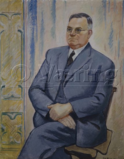 Axel Revold (1867-1962)
Size: 100x82 cm
Location: Private, 
Photo: O.Væring 
