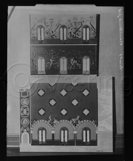 Glassplate og negativ film