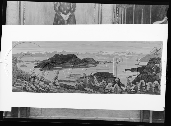 Glassplate og negativ film