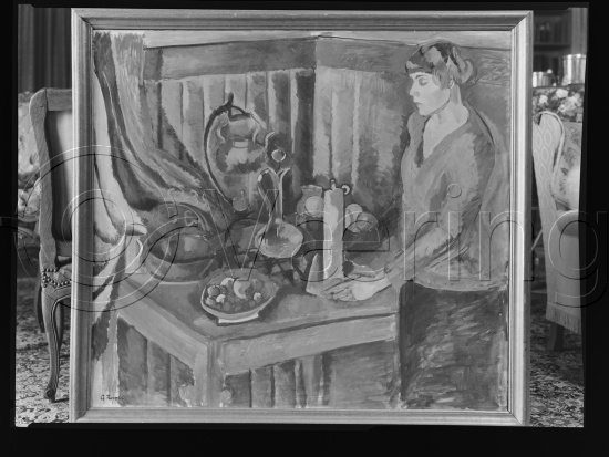 Glassplate og negativ film