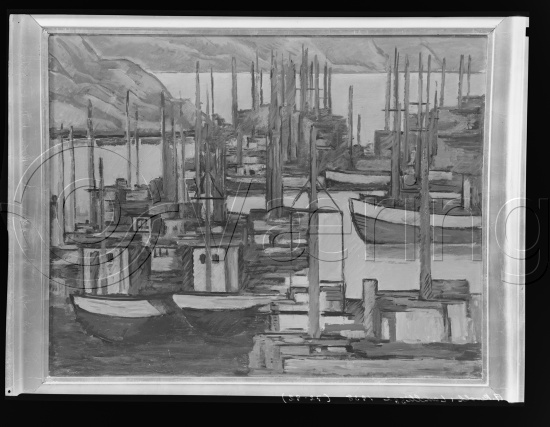 Glassplate og negativ film