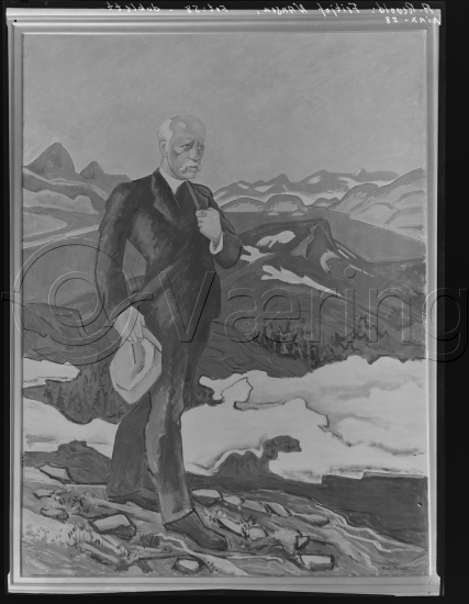 Glassplate og negativ film