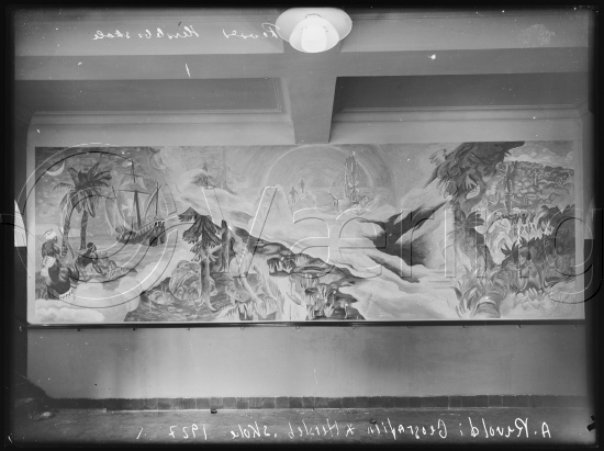 Glassplate og negativ film