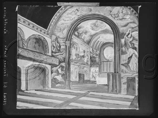 Glassplate og negativ film