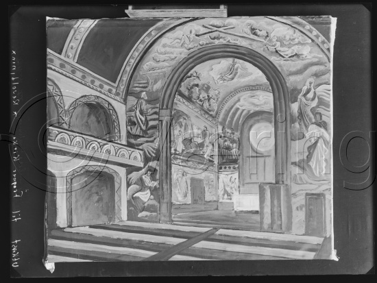 Glassplate og negativ film