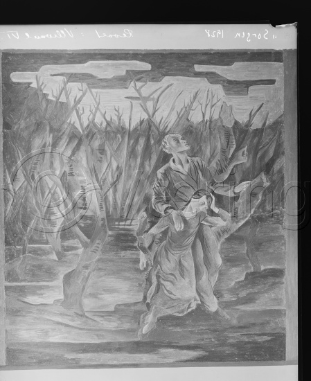 Glassplate og negativ film