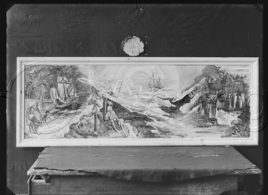 Glassplate og negativ film