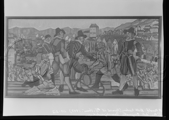 Glassplate og negativ film