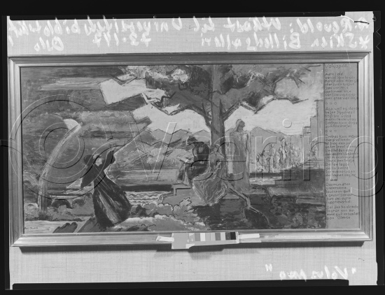 Glassplate og negativ film