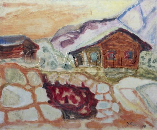 Johannes Rian (1891-1981), 
Size: 38x46 cm
Location; Private
Photo: O.Vaering / PHP