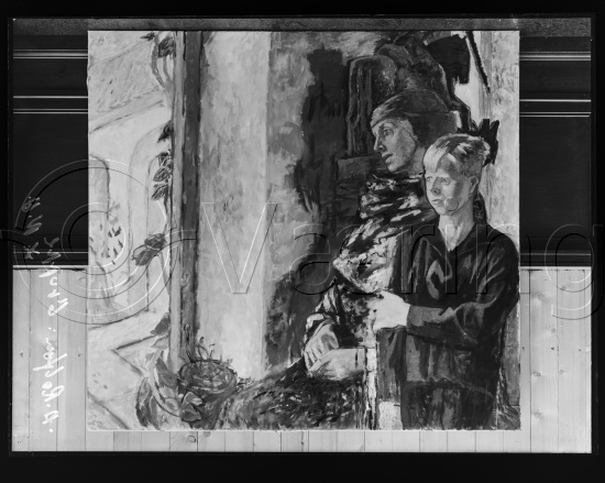 Glassplate og negativ film