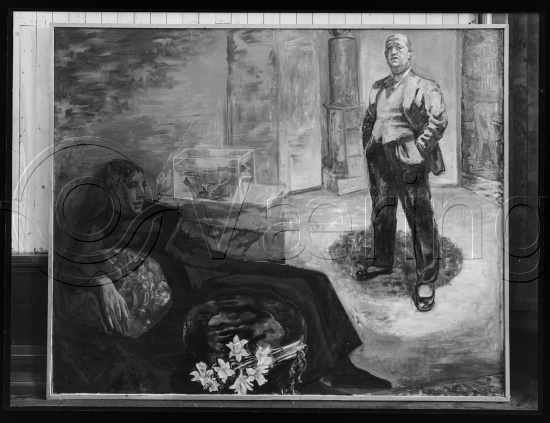 Glassplate og negativ film