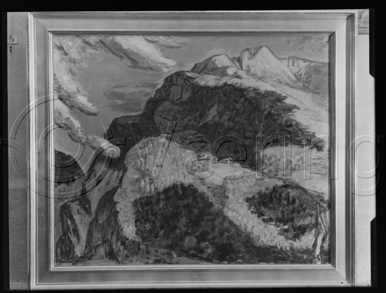 Glassplate og negativ film