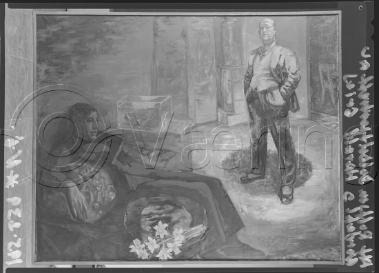 Glassplate og negativ film