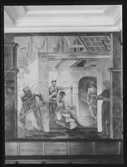 Glassplate og negativ film