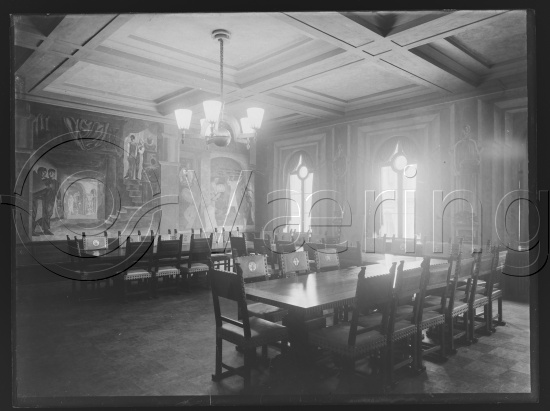 Glassplate og negativ film