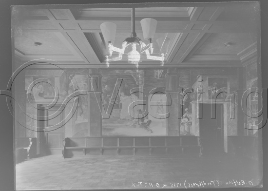 Glassplate og negativ film