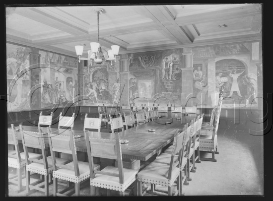 Glassplate og negativ film