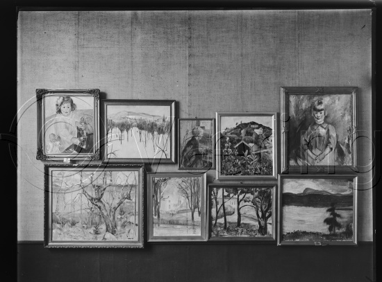 Glassplate og negativ film