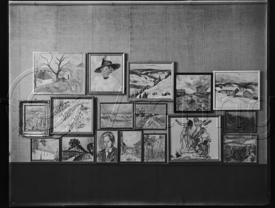 Glassplate og negativ film