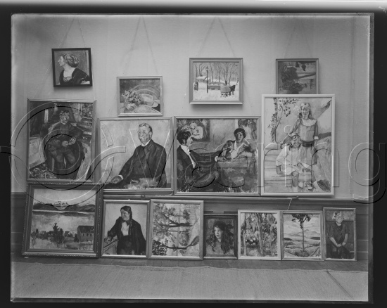 Glassplate og negativ film