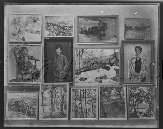 Glassplate og negativ film