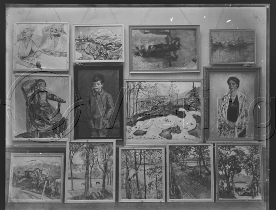 Glassplate og negativ film