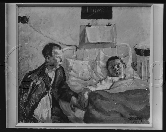 Glassplate og negativ film