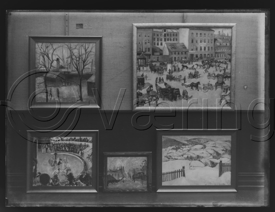 Glassplate og negativ film