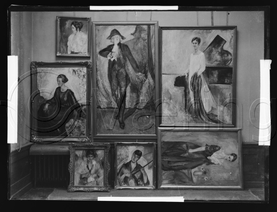 Glassplate og negativ film