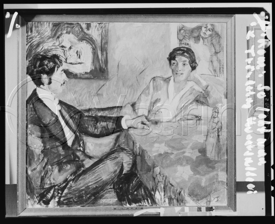 Glassplate og negativ film