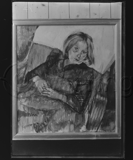 Glassplate og negativ film