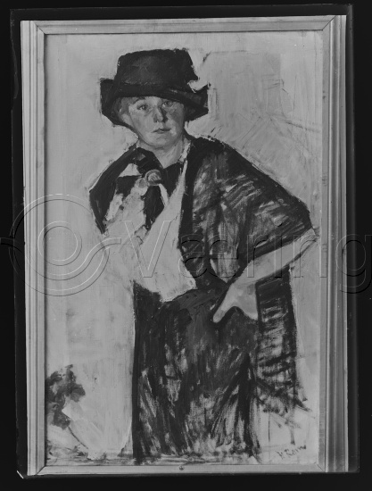 Glassplate og negativ film