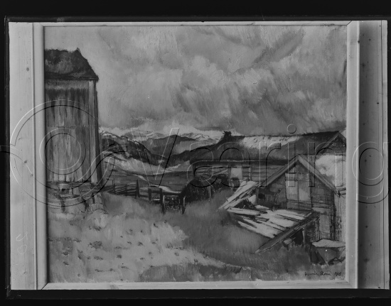 Glassplate og negativ film