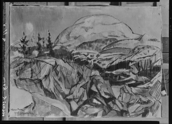 Glassplate og negativ film