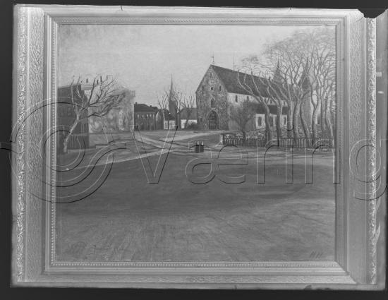 Glassplate og negativ film