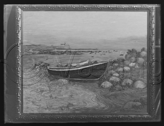 Glassplate og negativ film