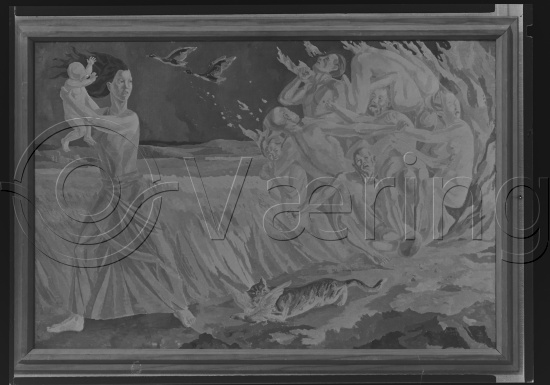 Glassplate og negativ film