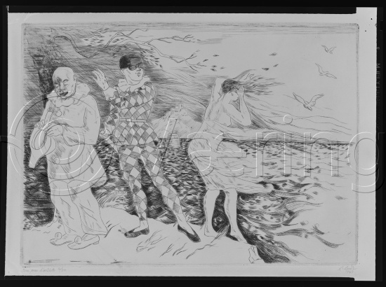 Glassplate og negativ film