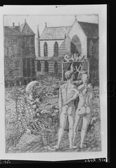 Glassplate og negativ film