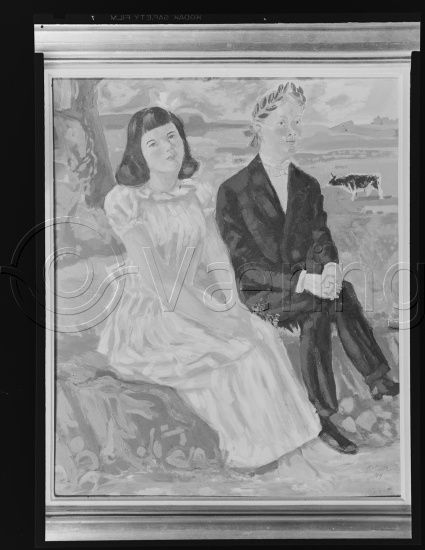 Glassplate og negativ film