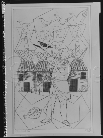 Glassplate og negativ film