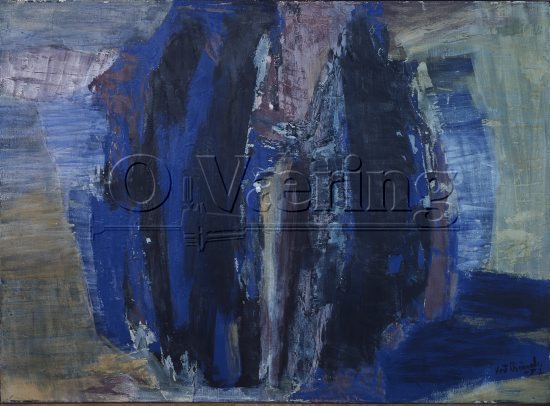 Artist: Knut Ruhmor (1916-2002)
Dimensions: 80x110 cm/
PhotoCredit: O.Væring /
Digital Size: High-res TIFF and JPG/