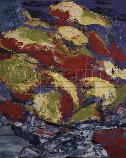 Artist: Knut Ruhmor (1916-2002)
Dimensions: 125x100 cm/
PhotoCredit: O.Væring /
Digital Size: High-res TIFF and JPG/