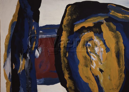 Artist: Knut Ruhmor (1916-2002)
Dimensions: 85x120 cm/
PhotoCredit: O.Væring /
Digital Size: High-res TIFF and JPG/