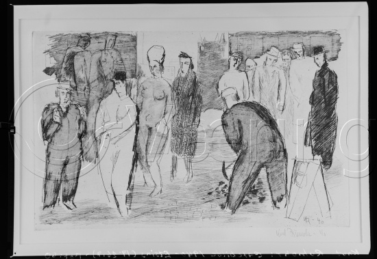 Glassplate og negativ film