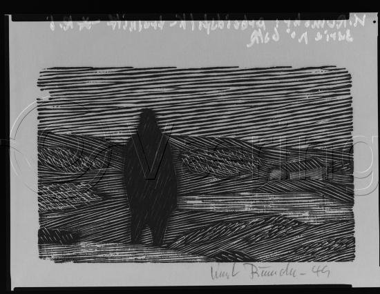 Glassplate og negativ film