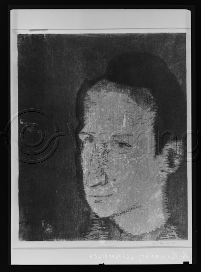 Glassplate og negativ film